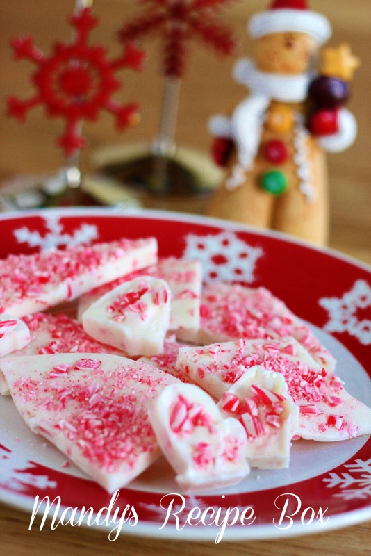 Candy Cane Bark Mandys Recipe Box 8227