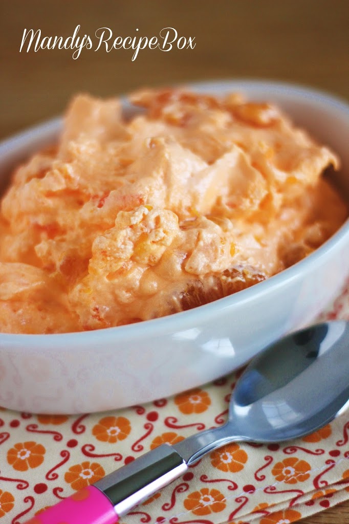 How do you make orange JELL-O salad with Cool Whip?