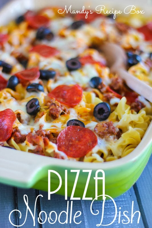 Pizza Noodle Dish