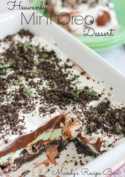 Heavenly Mint Oreo Dessert Mandy S Recipe Box