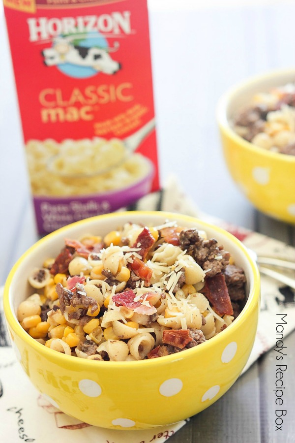 Loaded Mac and Cheese | Mandy's Recipe Box