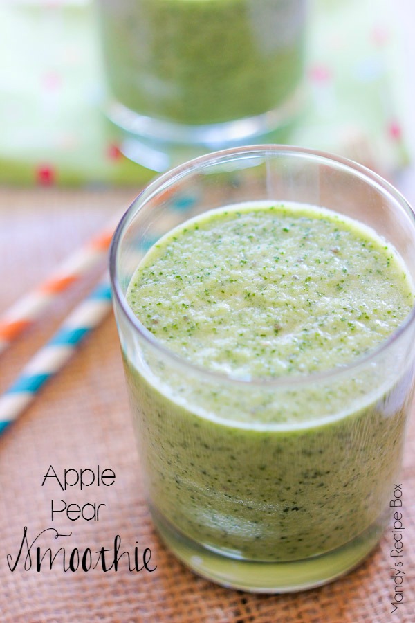 Apple Pear Smoothie