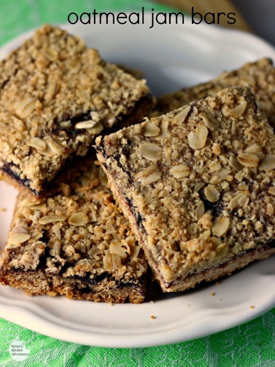 Oatmeal Jam Bars Mandys Recipe Box