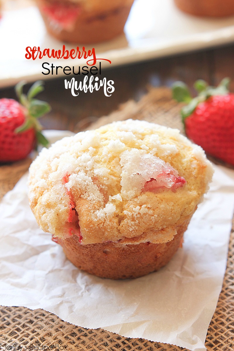 Strawberry Streusel Muffins