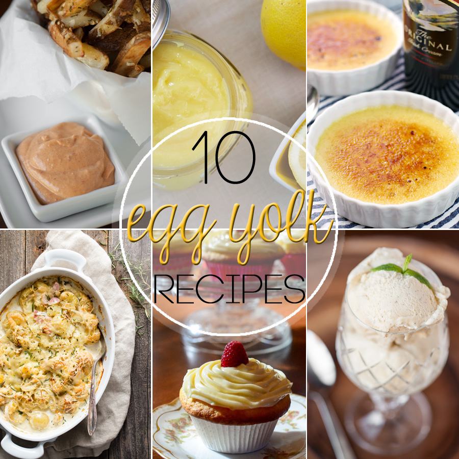 10 egg yolk recipes