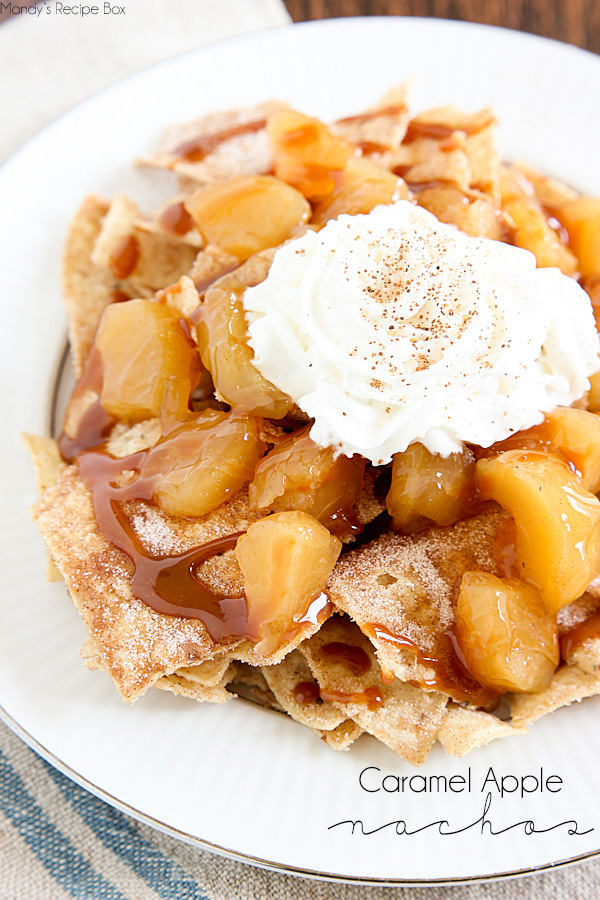 Caramel Apple Nachos | Mandy's Recipe Box