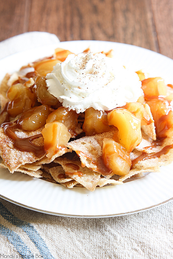 Caramel Apple Nachos | Mandy's Recipe Box