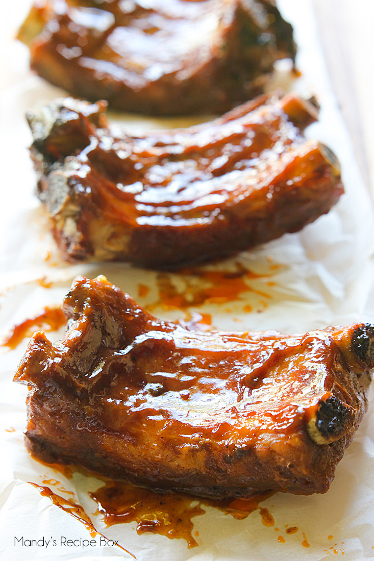 Sweet and Spicy Ribs | Mandy's Recipe Box