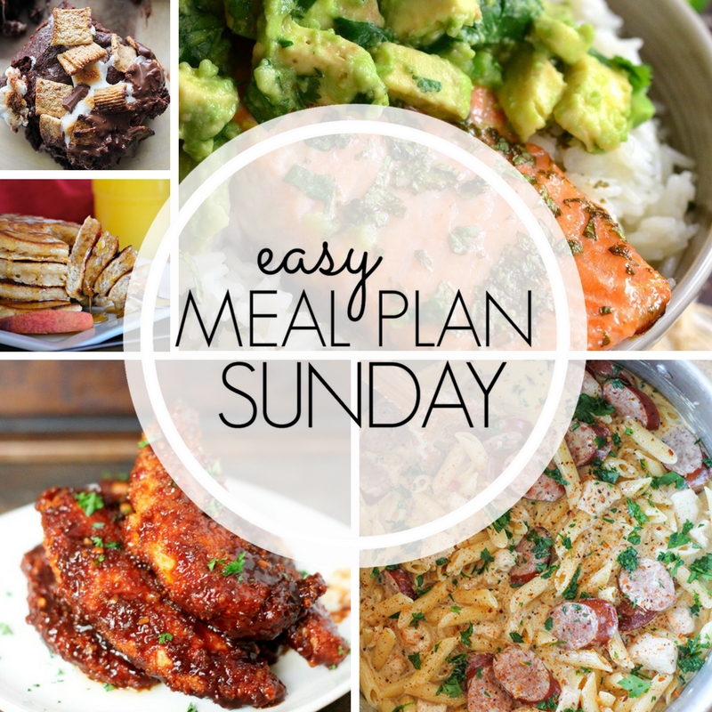 easy meal plan sunday #96