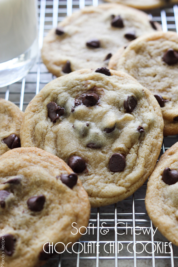 Soft And Chewy Chocolate Chip Cookies Mandys Recipe Box