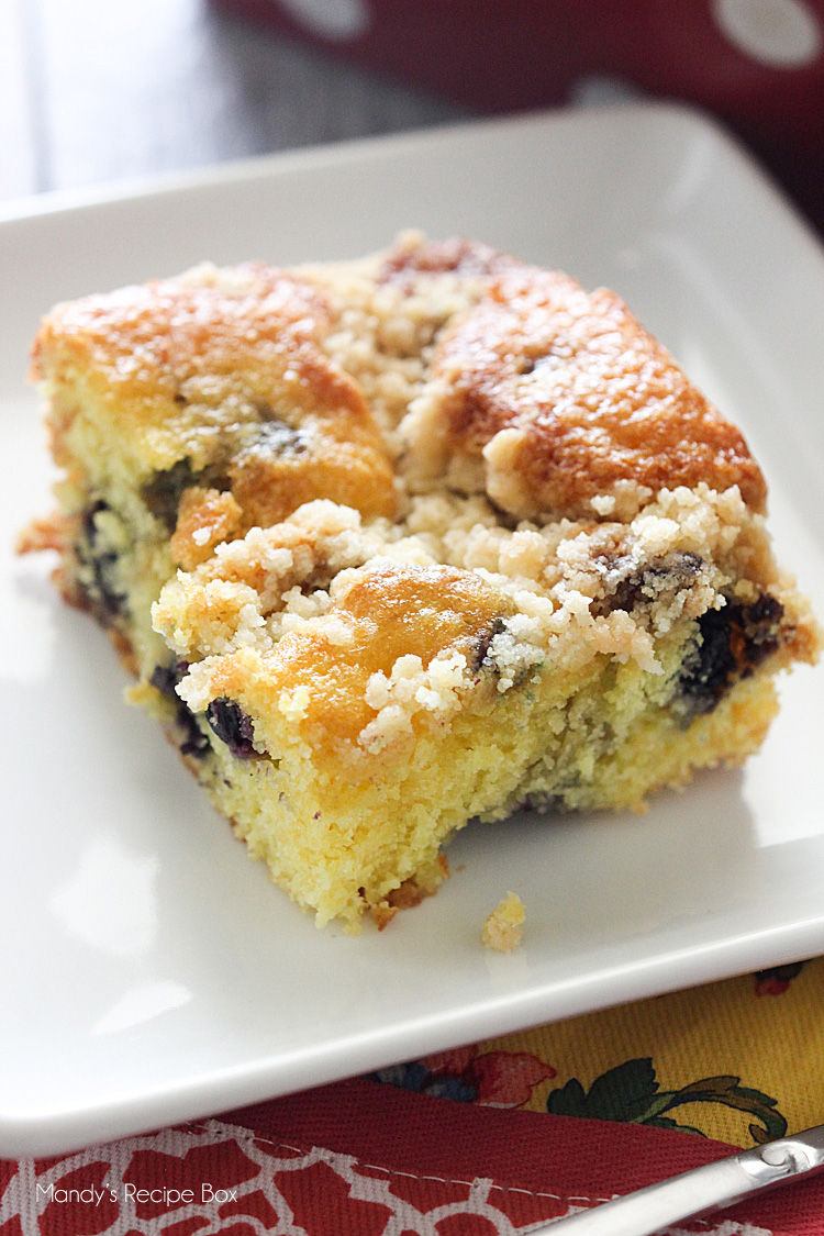 Lemon Blueberry Coffee Cake | Mandy's Recipe Box