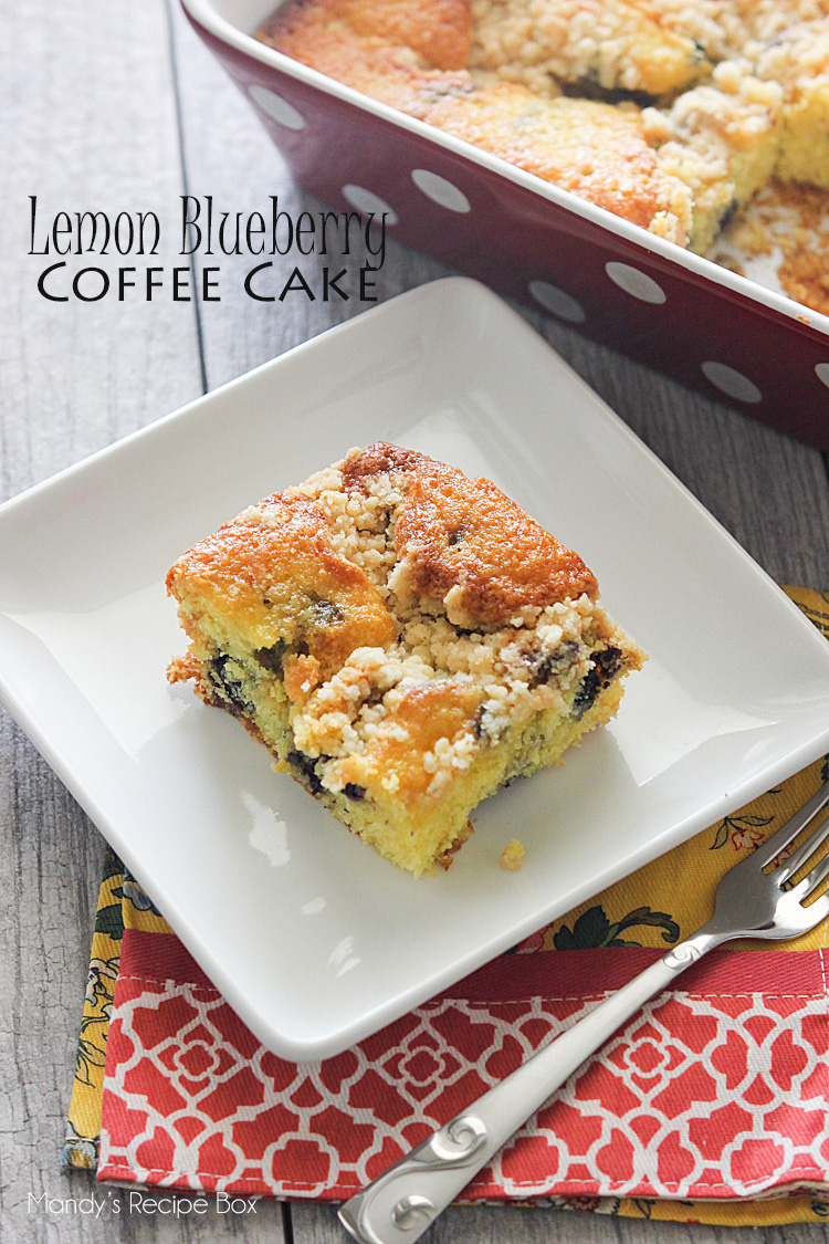 Lemon Blueberry Coffee Cake