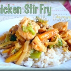 Stir Fry Chicken and Rice