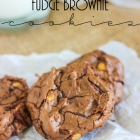 Fudge Brownie Cookies