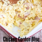 Chicken Cordon Bleu Casserole Recipe