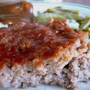 Glazed Sneaky Meatloaf