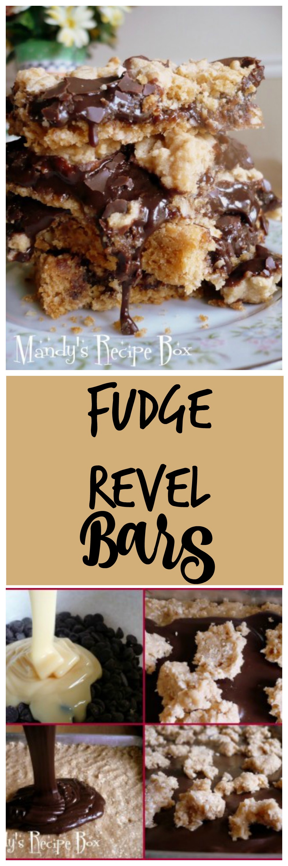 Fudge Revel Bars