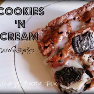 Cookies ‘N Cream Brownies