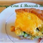 Sausage Corn & Broccoli Bake {Totally Tasty Tuesdays}