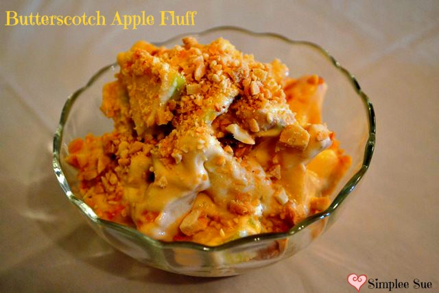 Try One New Recipe a Week-Butterscotch Apple Fluff