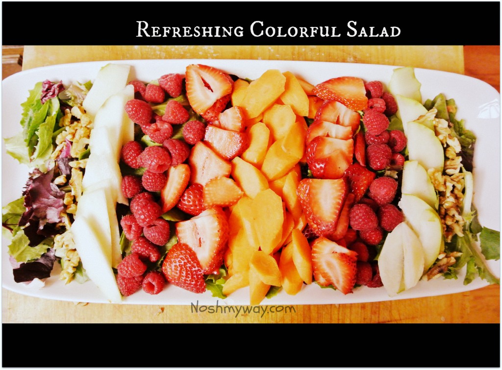 Refreshing Colorful Salad