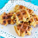 Chocolate Chip Waffle Cookies