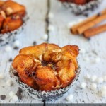 Mini Monkey Bread with Chocolate Chips & Marshmallow Bits