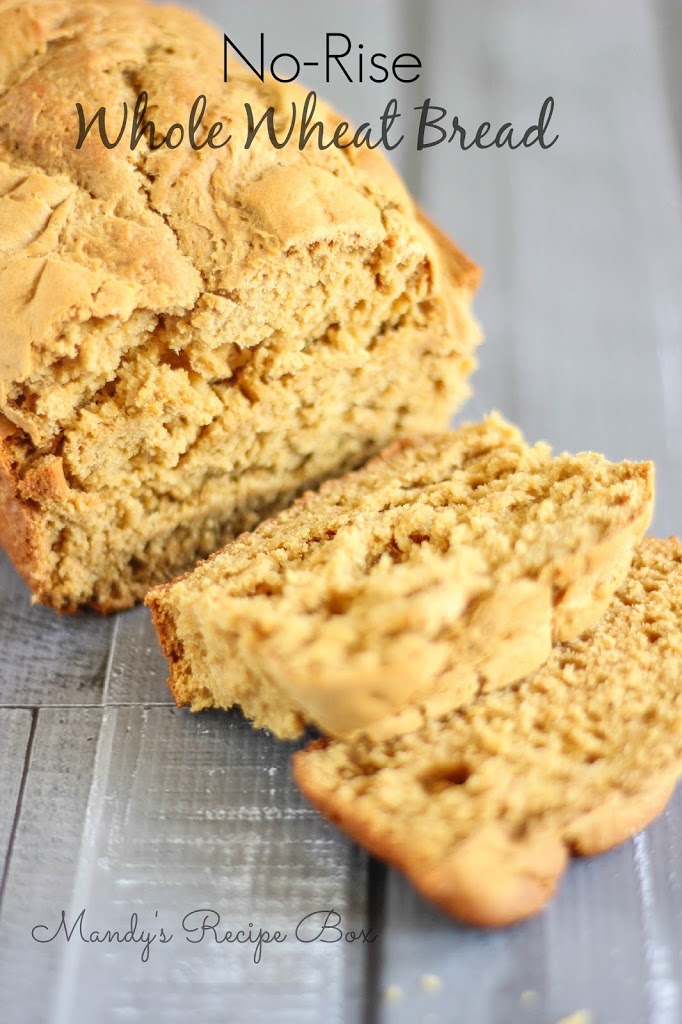 No-Rise Whole Wheat Bread | Mandy's Recipe Box