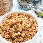 Cinnamon Granola {Slow Cooker Recipe}