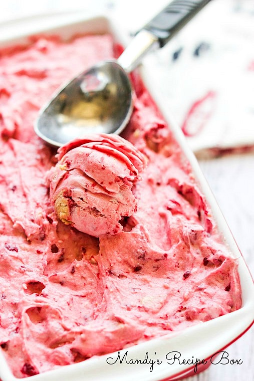 Raspberry Cheesecake Ice Cream | Mandy&amp;#39;s Recipe Box