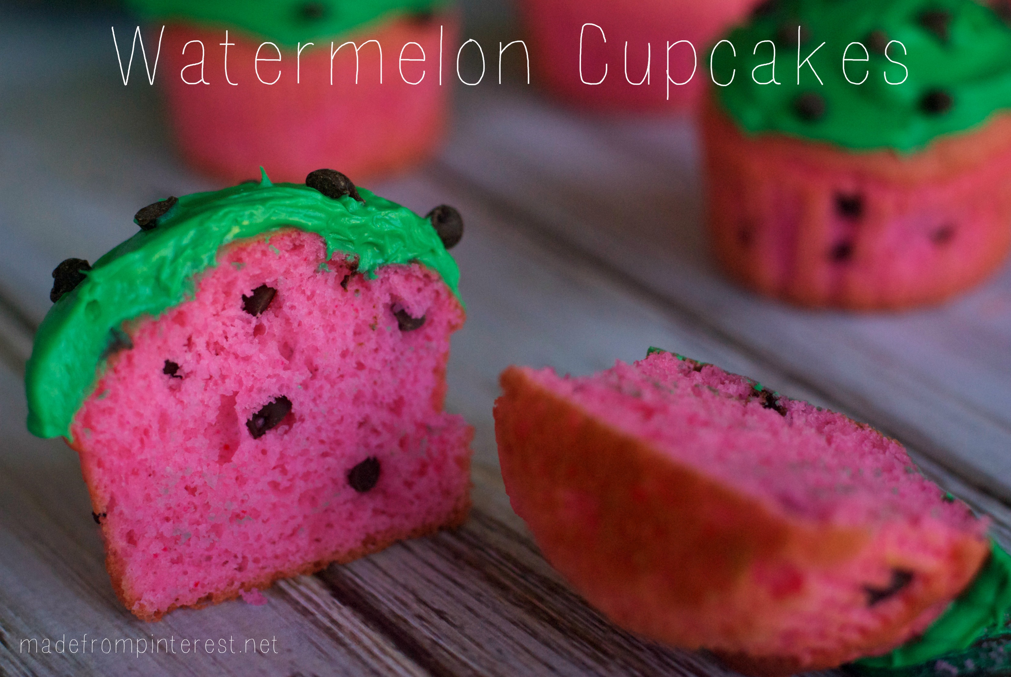 Watermelon Cupcakes