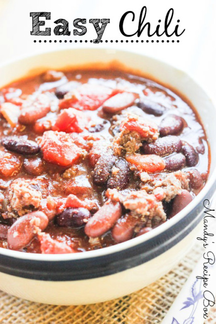 Easy Chili | Mandy's Recipe Box