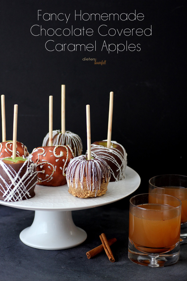 Dress us those Caramel Apples and forget buying the overpriced ones in the specialty stores. from #DietersDownfall