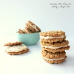 Oatmeal Sandwich Cookies with Maple Buttercream Filling