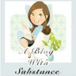 Blog With Substance Award