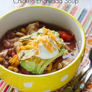 Chicken Enchilada Soup