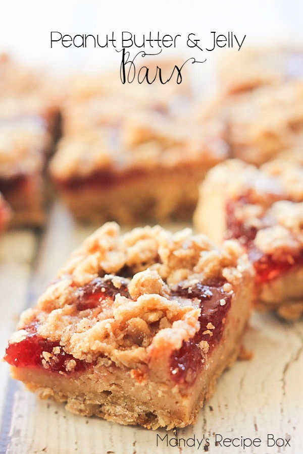 Peanut Butter and Jelly Bars