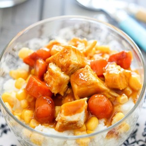 Roasted Chicken Bowls on Mandy's Recipe Box