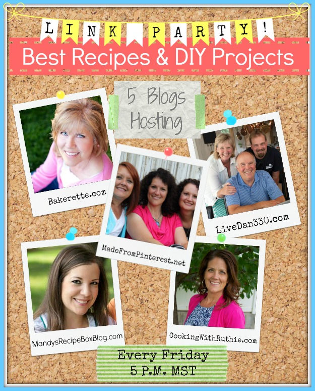 Best Recipes &  DIY Projects Link Party #98