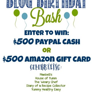 $500 Paypal or Amazon Giveaway