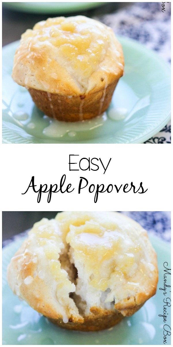 Easy Apple Popovers.