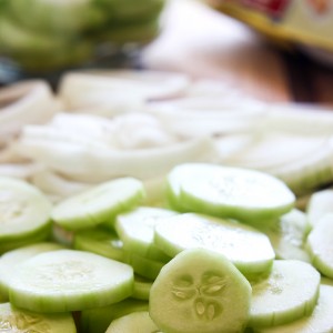 Cucumbers in Vinegar #SweetSwaps #SplendaSweeties