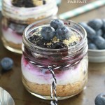 No Bake Blueberry Cheesecake Parfait