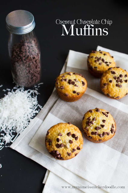 Coconut Chocolate Chip Muffins