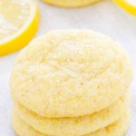 Sugar Crusted Lemon Cookies