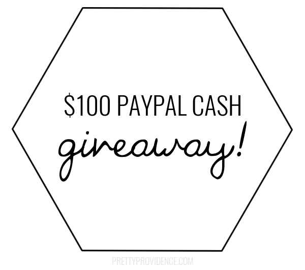$100 PayPal Cash Giveaway