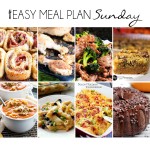Easy Meal Plan Sunday #16