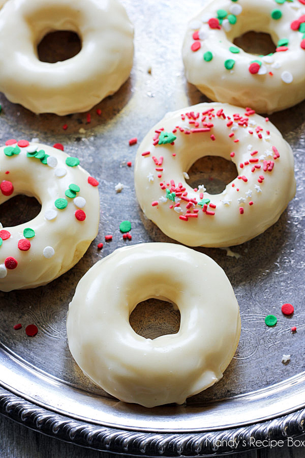 Eggnog Donuts | Mandy's Recipe Box