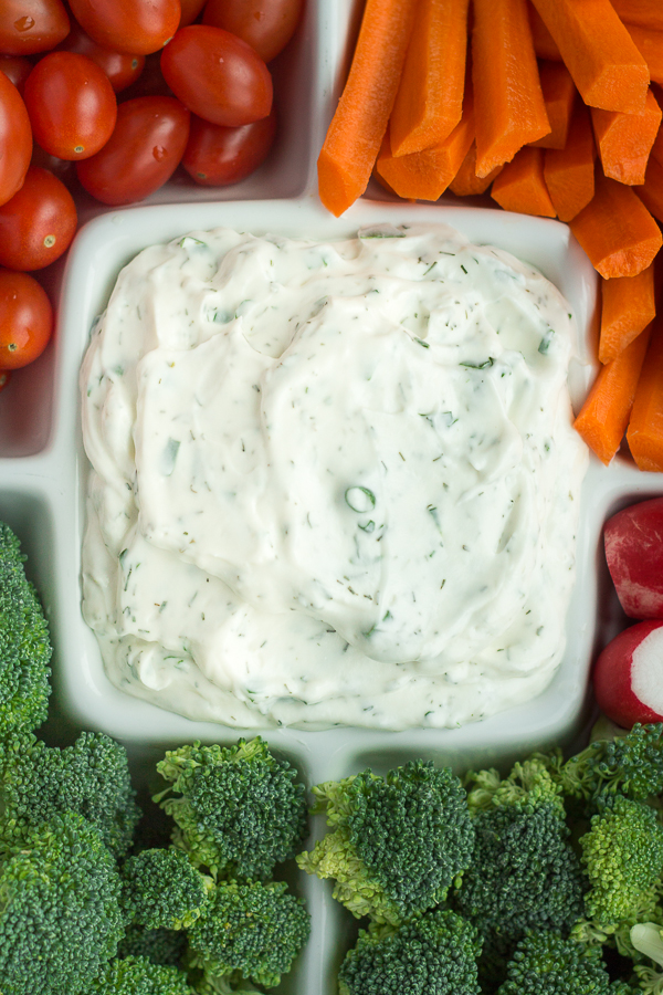 Lightened-Up Dilly Ranch Dip