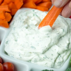 Lightened-Up Dilly Ranch Dip